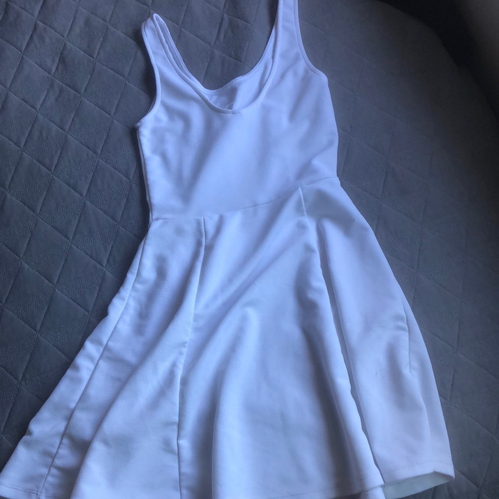 white dress